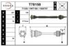 VAG 1J0407418P Drive Shaft